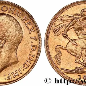 Usine Directe OR, PALLADIUM ET PLATINE INVESTISSEMENT 1 Souverain Georges V 1911 Londres fwo_765392 Monde