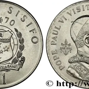 Offre Du Jour SAMOA Ouest 1 Tala visite du pape Paul VI 1970 fwo_766864 Monde
