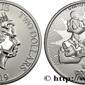 Promotion Saisonnière NIUÉ 2 Dollars Proof Donald Duck 2019 fwo_766867 Monde