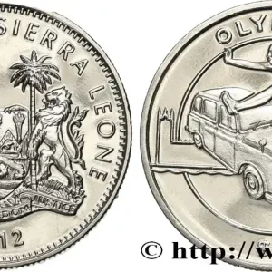 Bon Marché SIERRA LEONE 1 Dollar Proof Jeux Olympiques de Londres : saut en longueur 2012 fwo_766869 Monde