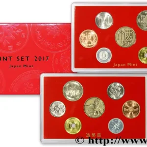JAPON Coin set 2017 ”50 ans des pièces de 100 et 50 Yen” 2017 fwo_766892 Monde Meilleure Vente