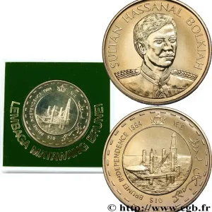 BRUNEI 10 Dollars Indépendance du Brunei 1984 fwo_766894 Monde Acheter En Ligne