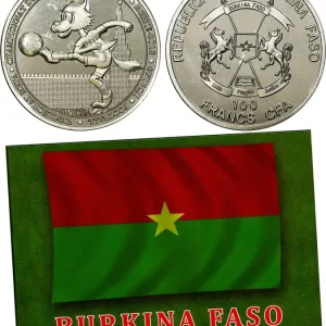 BURKINA FASO 100 Francs CFA Coupe du Monde FIFA 2018 - Russie 2017 fwo_766900 Monde Prix Réduit