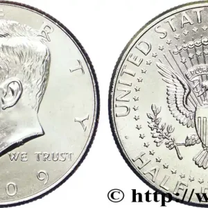 ÉTATS-UNIS D'AMÉRIQUE 1/2 Dollar Kennedy 2009 Denver fwo_766918 Monde Marque