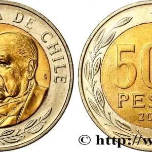 Acheter Direct CHILI 500 Pesos le cardinal Raul Silva Henriquez 2008 Santiago - S° fwo_766924 Monde
