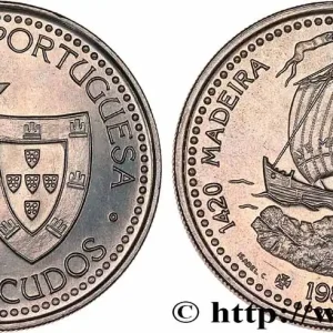 PORTUGAL 100 Escudos Découvertes Portugaises de Madère 1420 et Porto Santo 1419 1989 fwo_705414 Monde Super Prix