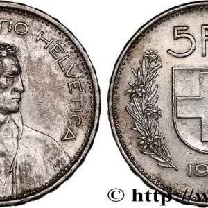 SUISSE 5 Francs Berger des alpes 1940 Berne fwo_750046 Monde Dernier Modèle