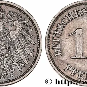 ALLEMAGNE 10 Pfennig aigle héraldique 1900 Berlin fwo_764509 Monde En Vogue