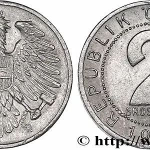 Premium AUTRICHE 2 Groschen aigle 1957 fwo_764594 Monde