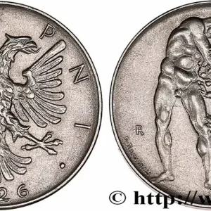 Super Prix ALBANIE 1/2 Lek 1926 Rome - R fwo_764715 Monde