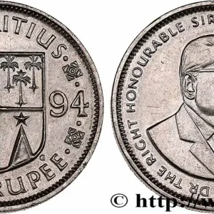 Must-Have ÎLE MAURICE 1 Roupie Sir Seewoosagur Ramgoolam 1994 fwo_764781 Monde