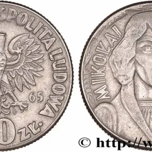 POLOGNE 10 Zlotych Nicolas Copernic 1965 Varsovie fwo_764883 Monde Affaire À Saisir