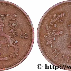 FINLANDE 1 Markka 1942 Helsinki fwo_764884 Monde Paiement Sécurisé