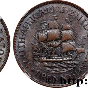 AFRIQUE DU SUD 1 Penny Georges V 1923 fwo_763136 Monde Expédié Aujourd’hui