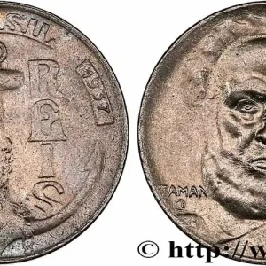 BRÉSIL 100 Reis Joaquim Marques Lisboa marquis de Tamandaré 1937 fwo_705618 Monde Super Prix