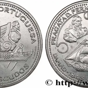 Acheter En Ligne PORTUGAL 1000 Escudos frégate Fernando II e Gloria 1996 fwo_736052 Monde