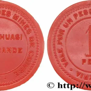 Nouvel Arrivage CHILI 1 Peso Société Française des mines de cuivre - Collahuasi La Grande N-D fwo_751322 Monde