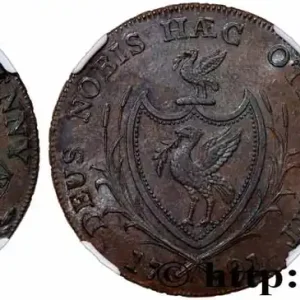Commande En Gros ROYAUME-UNI (TOKENS) 1/2 Penny Liverpool (Lancashire) 1791 fwo_763997 Monde