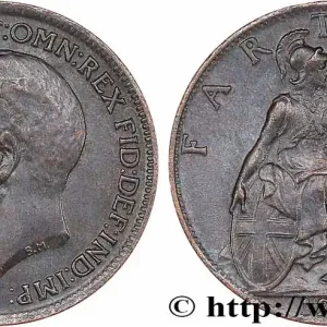 Nouvelle Collection ROYAUME-UNI 1 Farthing Georges V 1917 fwo_764551 Monde