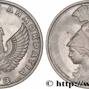 GRÈCE 20 Drachmes Athéna 1973 fwo_768849 Monde Commande En Gros