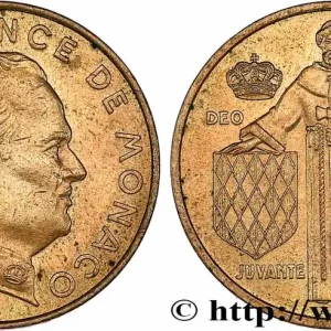 Must-Have MONACO 20 Centimes Rainier III 1974 Paris fwo_768856 Monde