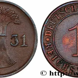 ALLEMAGNE 1 Reichspfennig 1931 Berlin fwo_768887 Monde Meilleur Choix