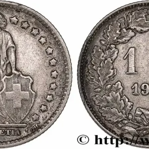 Affaire À Saisir SUISSE 1 Franc Helvetia 1928 Berne fwo_748985 Monde