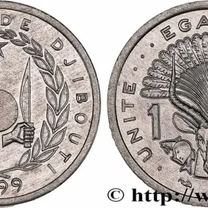 DJIBOUTI 1 Franc 1999 Paris fwo_751570 Monde Gros Lot