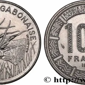 GABON 100 Francs antilopes 1982 Paris fwo_760588 Monde Top Qualité