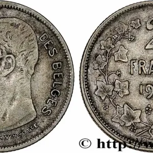 BELGIQUE - ROYAUME DE BELGIQUE - LÉOPOLD II 2 Francs légende française 1909 fwo_760866 Monde Affaire À Saisir
