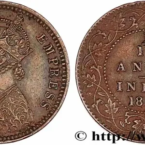 Certifié INDES BRITANNIQUES 1/12 Anna Victoria 1897 Calcutta fwo_761204 Monde