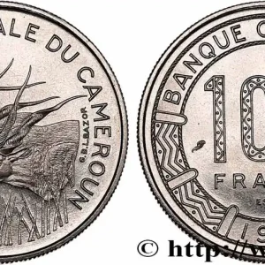 Commander Vite CAMEROUN Essai de 100 Francs République Fédérale du Cameroun, antilopes 1971 Paris fwo_761356 Monde