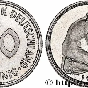 ALLEMAGNE RÉPUBLIQUE DÉMOCRATIQUE 50 Pfennig 1950 Hambourg fwo_761464 Monde Quantité Limitée
