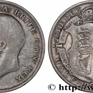 Achetez Aujourd’hui ROYAUME-UNI 1/2 Crown Georges V 1923 fwo_764332 Monde