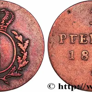 ALLEMAGNE - PRUSSE 1 Pfennig Royaume de Prusse - Brandebourg 1810 Berlin fwo_764549 Monde Gros Lot