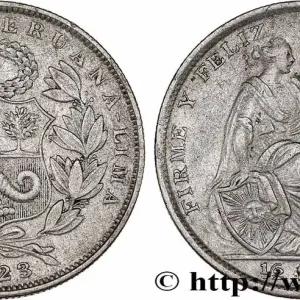 PÉROU 1/2 Sol “Liberté” 1923 Lima fwo_764555 Monde Meilleure Qualité