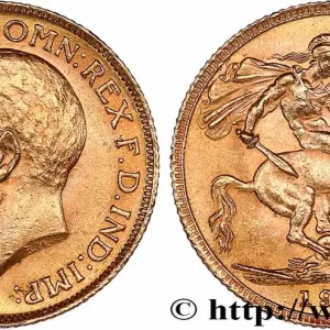 OR, PALLADIUM ET PLATINE INVESTISSEMENT 1 Souverain Georges V 1911 Londres fwo_765390 Monde Commande En Gros