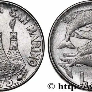 Authentique SAINT-MARIN 50 Lire 1975 Rome - R fwo_768936 Monde