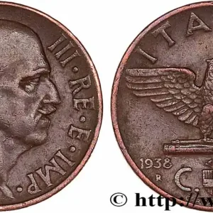 Pas Cher ITALIE 5 Centesimi Victor Emmanuel III 1938 Rome - R fwo_768967 Monde