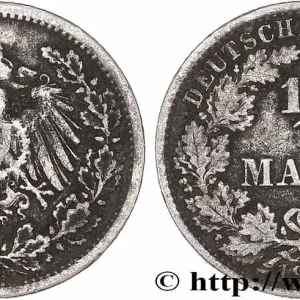 Top Vente ALLEMAGNE 1/2 Mark Empire aigle impérial 1908 Berlin fwo_768983 Monde