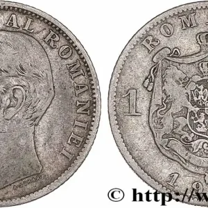 Marque ROUMANIE 1 Leu Charles Ier 1900 fwo_769018 Monde