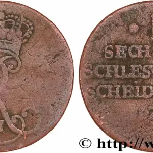 ALLEMAGNE - SCHLESWIG-HOLSTEIN 1 Sechsling Christian VII du Danemark 1787 fwo_769023 Monde Premium
