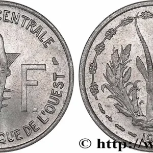 Jusqu’à Épuisement Des Stocks ÉTATS DE L'AFRIQUE DE L'OUEST (BCEAO) 1 Franc BCEAO 1974 Paris fwo_769109 Monde