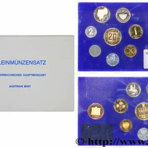 AUTRICHE Série Proof 8 Monnaies 1981 Vienne fwo_707568 Monde Top Vente