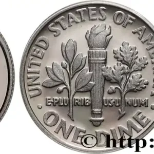 ÉTATS-UNIS D'AMÉRIQUE 1 Dime Franklin Roosevelt Silver Proof 2015 San Francisco fwo_766085 Monde Dernier Modèle