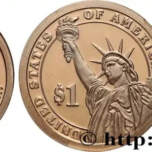 Garantie Incluse ÉTATS-UNIS D'AMÉRIQUE 1 Dollar Calvin Coolidge - Proof 2014 San Francisco fwo_766092 Monde