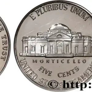 Marque ÉTATS-UNIS D'AMÉRIQUE 5 Cents président Thomas Jefferson d’après Rembrandt Peale - Proof 2007 San Francisco fwo_766129 Monde