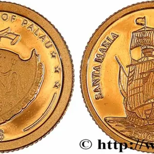 PALAU 1 Dollar Proof Santa Maria (2006) fwo_766663 Monde Promotion
