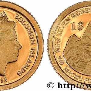 ÎLES SALOMON 1 Dollar Proof Machu Picchu 2013 fwo_768764 Monde Artisanat