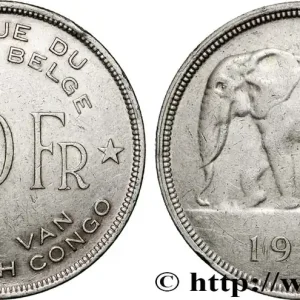Haute Qualité CONGO BELGE 50 Francs 1944 fwo_976517 Monde